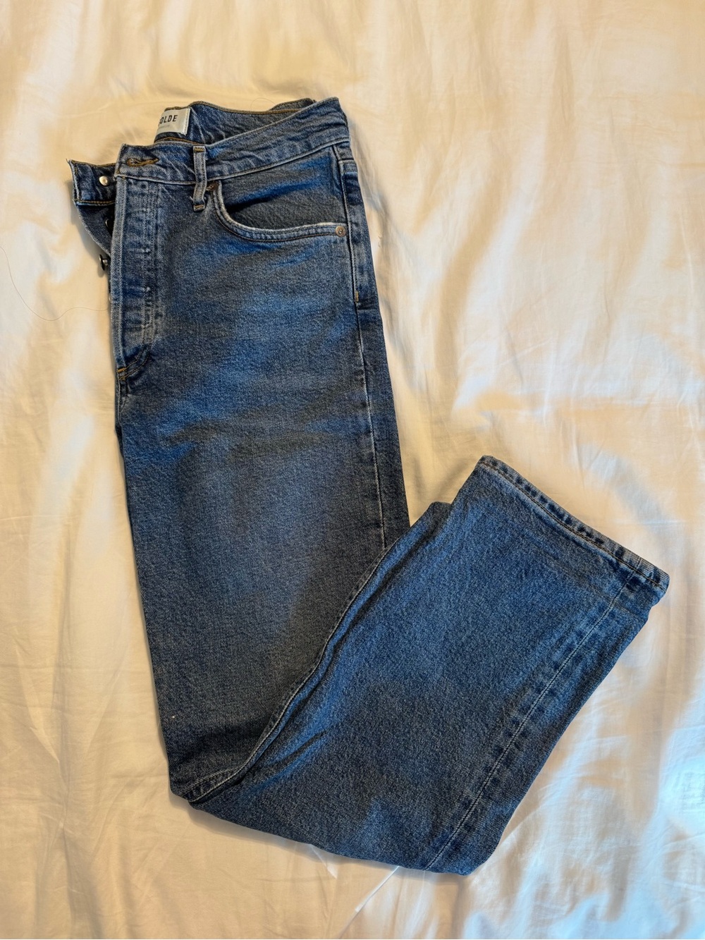 Agolde Riley Jeans - Blue
